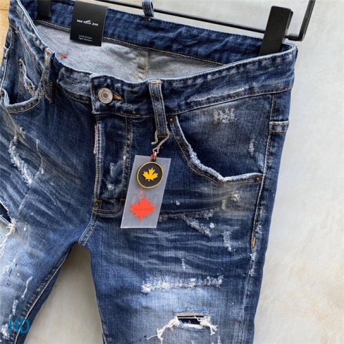 Replica Dsquared Jeans For Men #549860 $60.00 USD for Wholesale
