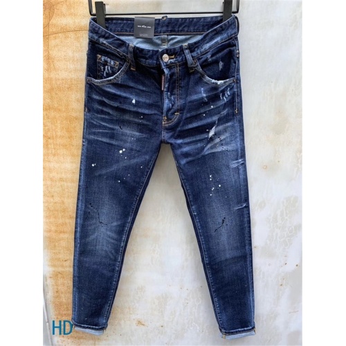 Replica Dsquared Jeans For Men #549862 $60.00 USD for Wholesale