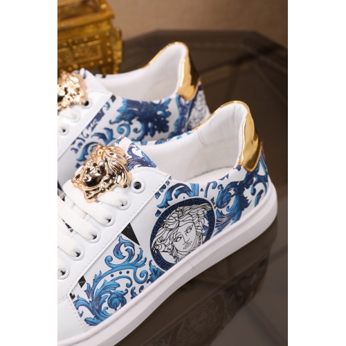 Replica Versace Casual Shoes For Men #549864 $72.00 USD for Wholesale
