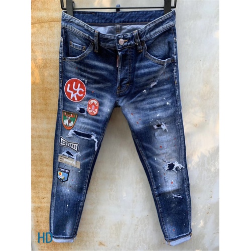 Dsquared Jeans For Men #549865 $60.00 USD, Wholesale Replica Dsquared Jeans
