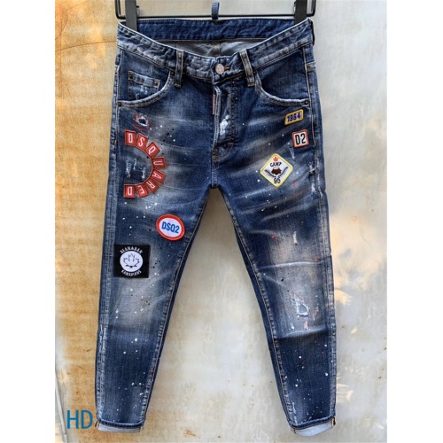 Dsquared Jeans For Men #549866 $60.00 USD, Wholesale Replica Dsquared Jeans