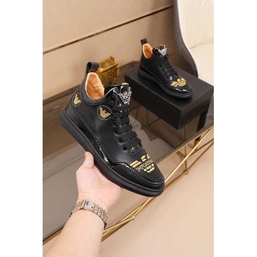 Armani Casual Shoes For Men #549877 $82.00 USD, Wholesale Replica Armani Casual Shoes
