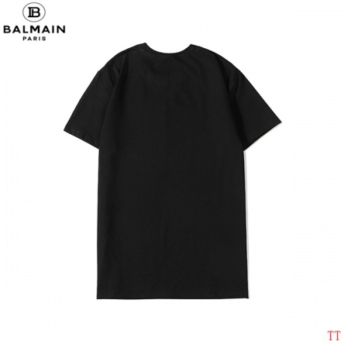 Replica Balmain T-Shirts Short Sleeved For Unisex #549945 $26.00 USD for Wholesale