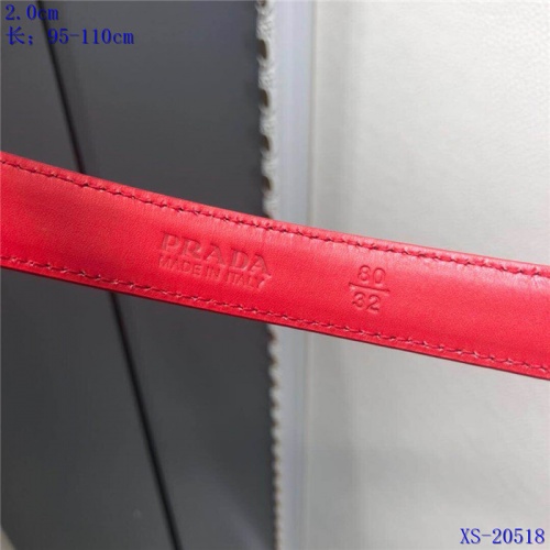 Replica Prada AAA  Belts For Women #550383 $72.00 USD for Wholesale