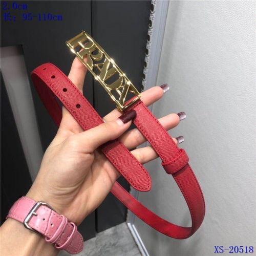 Prada AAA  Belts For Women #550384 $72.00 USD, Wholesale Replica Prada AAA Quality Belts