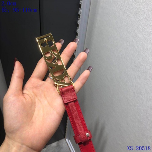 Replica Prada AAA  Belts For Women #550384 $72.00 USD for Wholesale