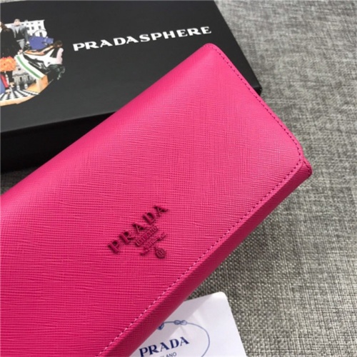 Replica Prada Quality Wallets #550389 $43.00 USD for Wholesale