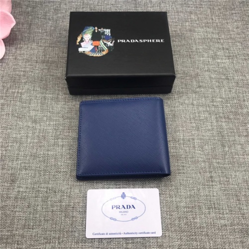 Replica Prada Quality Wallets #550411 $40.00 USD for Wholesale
