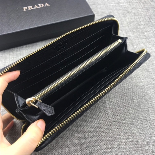 Replica Prada Quality Wallets #550422 $41.00 USD for Wholesale