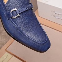 $105.00 USD Salvatore Ferragamo Leather Shoes For Men #545025