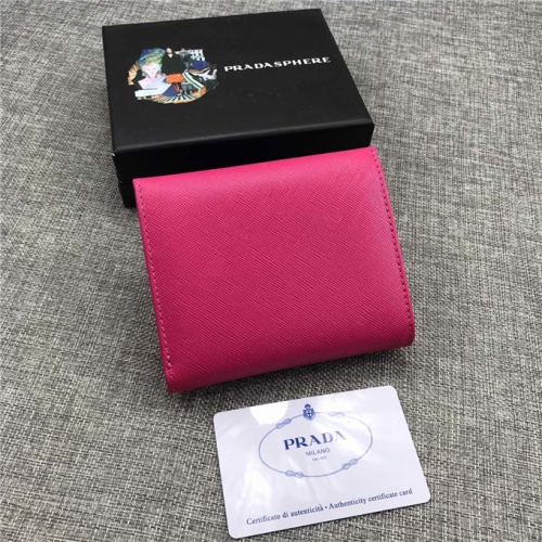 Replica Prada Quality Wallets #550469 $40.00 USD for Wholesale