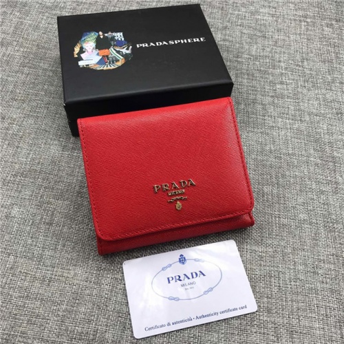 Prada Quality Wallets 550471 40.00 USD, Wholesale Replica Prada Wallets
