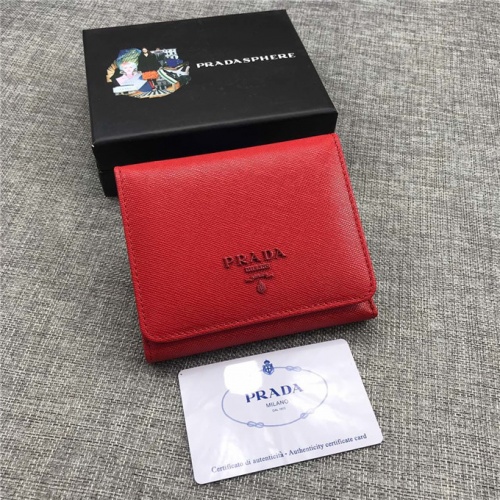 Prada Quality Wallets #550473 $40.00 USD, Wholesale Replica Prada Wallets