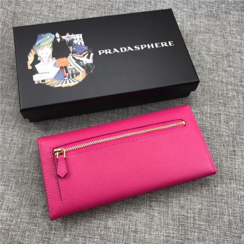 Replica Prada Quality Wallets #550480 $45.00 USD for Wholesale