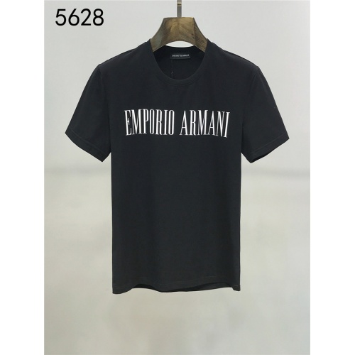 Armani T-Shirts Short Sleeved For Men #550627 $25.00 USD, Wholesale Replica Armani T-Shirts
