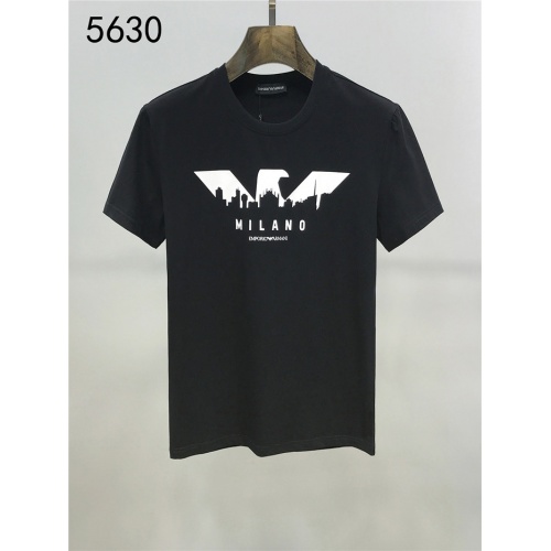 Armani T-Shirts Short Sleeved For Men #550630 $25.00 USD, Wholesale Replica Armani T-Shirts