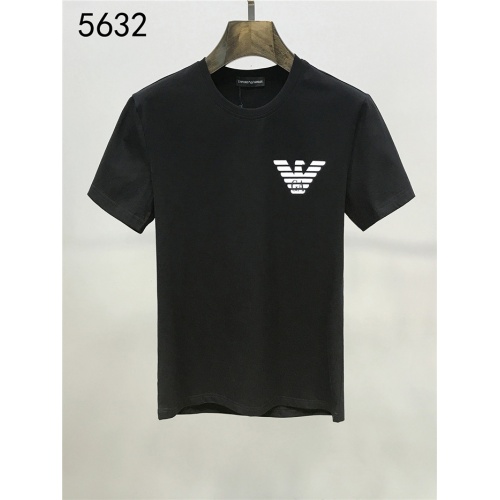 Armani T-Shirts Short Sleeved For Men #550634 $25.00 USD, Wholesale Replica Armani T-Shirts