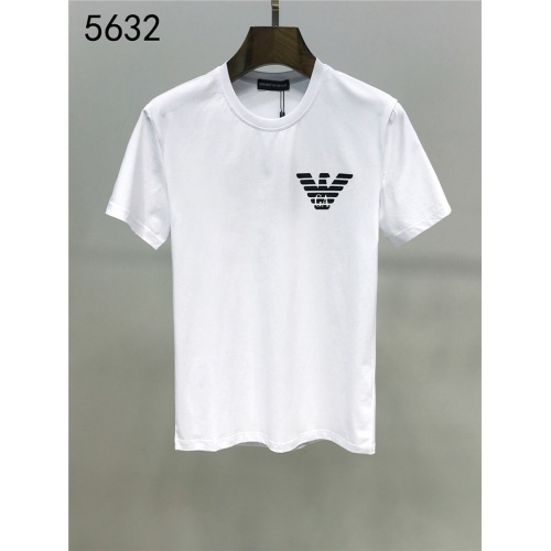 Armani T-Shirts Short Sleeved For Men #550635 $25.00 USD, Wholesale Replica Armani T-Shirts