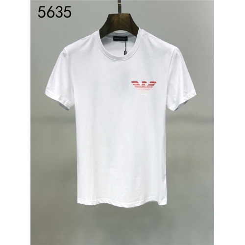 Armani T-Shirts Short Sleeved For Men #550639 $25.00 USD, Wholesale Replica Armani T-Shirts
