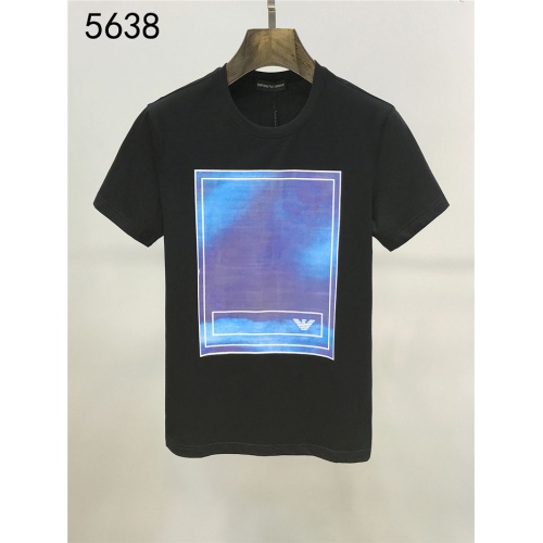 Armani T-Shirts Short Sleeved For Men #550643 $26.00 USD, Wholesale Replica Armani T-Shirts