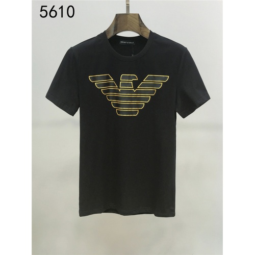 Armani T-Shirts Short Sleeved For Men #550646 $25.00 USD, Wholesale Replica Armani T-Shirts