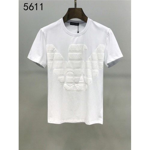 Armani T-Shirts Short Sleeved For Men #550651 $26.00 USD, Wholesale Replica Armani T-Shirts