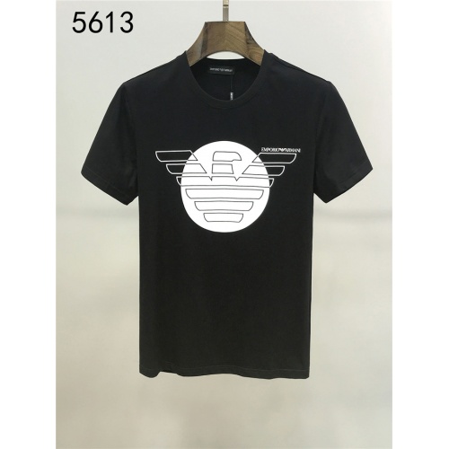 Armani T-Shirts Short Sleeved For Men #550654 $25.00 USD, Wholesale Replica Armani T-Shirts