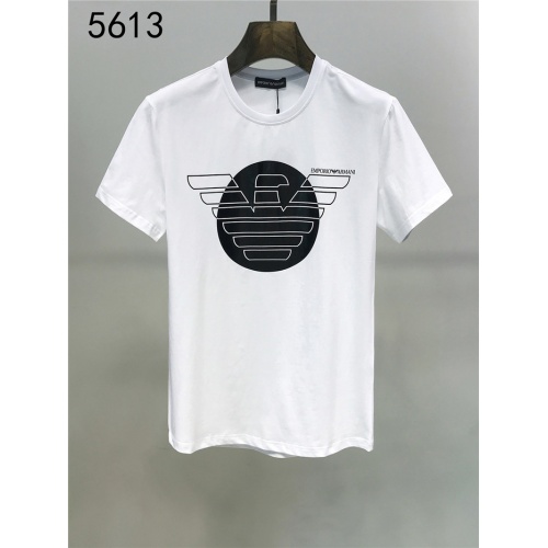 Armani T-Shirts Short Sleeved For Men #550655 $25.00 USD, Wholesale Replica Armani T-Shirts