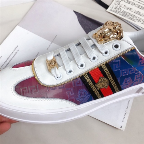 Replica Versace Casual Shoes For Men #550767 $76.00 USD for Wholesale