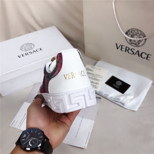 Replica Versace Casual Shoes For Men #550767 $76.00 USD for Wholesale