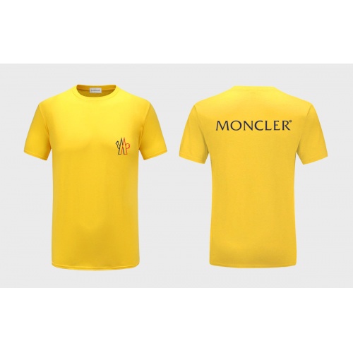 Moncler T-Shirts Short Sleeved For Men #551042 $26.00 USD, Wholesale Replica Moncler T-Shirts