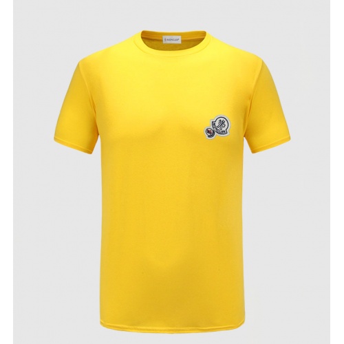 Moncler T-Shirts Short Sleeved For Men #551065 $26.00 USD, Wholesale Replica Moncler T-Shirts