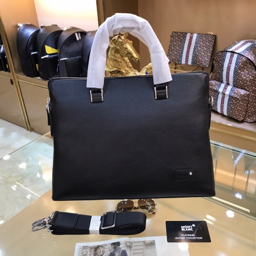 Mont Blanc AAA Man Handbags #552189 $122.00 USD, Wholesale Replica Mont Blanc AAA Man Handbags