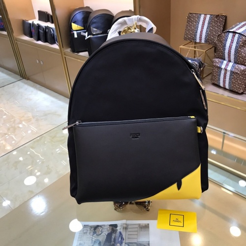 Fendi AAA Man Backpacks #552194 $115.00 USD, Wholesale Replica Fendi AAA Man Backpacks