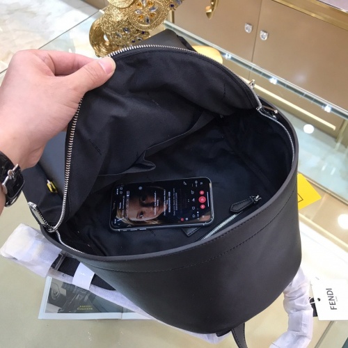 Replica Fendi AAA Man Backpacks #552194 $115.00 USD for Wholesale