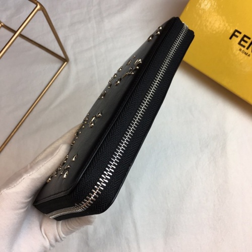 Replica Fendi AAA Quality Wallets #552237 $93.00 USD for Wholesale