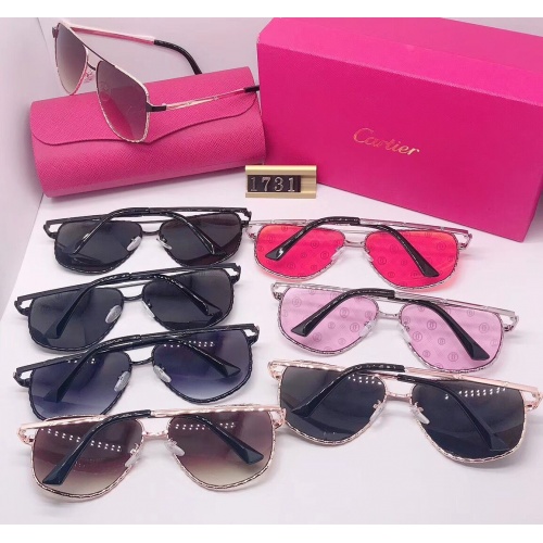 Replica Cartier Fashion Sunglasses #552457 $27.00 USD for Wholesale