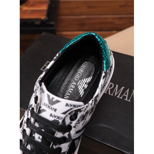 Replica Armani Casual Shoes For Men #552488 $76.00 USD for Wholesale