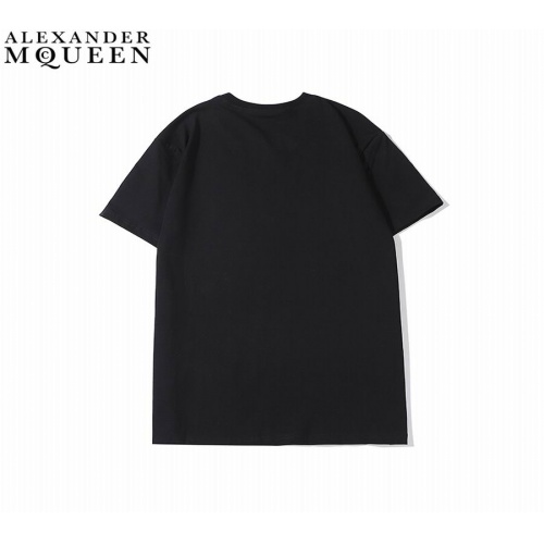 Replica Alexander McQueen T-shirts Short Sleeved For Men #552555 $27.00 USD for Wholesale
