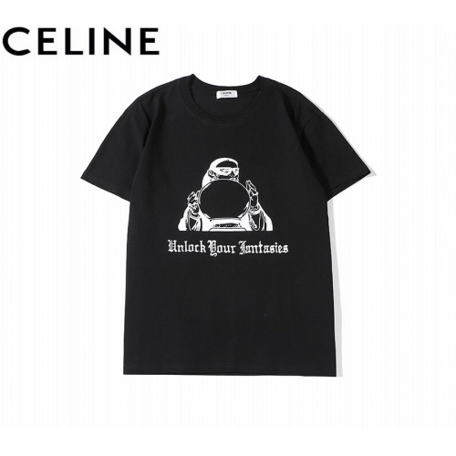 Celine T-Shirts Short Sleeved For Men #552590 $25.00 USD, Wholesale Replica Celine T-Shirts