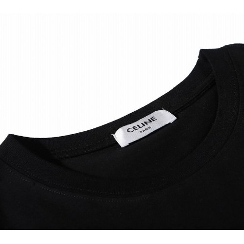 Replica Celine T-Shirts Short Sleeved For Men #552594 $27.00 USD for Wholesale