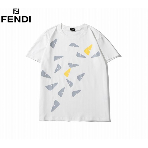 Fendi T-Shirts Short Sleeved For Men #552620 $27.00 USD, Wholesale Replica Fendi T-Shirts