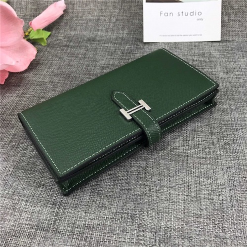 Replica Hermes AAA Quality Wallets #552627 $61.00 USD for Wholesale