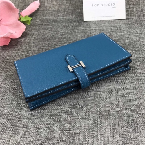 Replica Hermes AAA Quality Wallets #552628 $61.00 USD for Wholesale