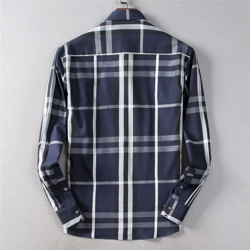 Replica Burberry Shirts Long Sleeved For Men #552928 $40.00 USD for Wholesale