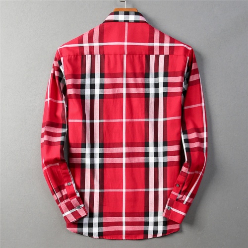 Replica Burberry Shirts Long Sleeved For Men #552940 $40.00 USD for Wholesale