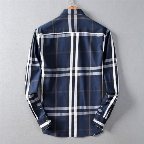 Replica Burberry Shirts Long Sleeved For Men #552942 $42.00 USD for Wholesale