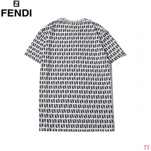 Replica Fendi T-Shirts Short Sleeved For Men #553051 $27.00 USD for Wholesale
