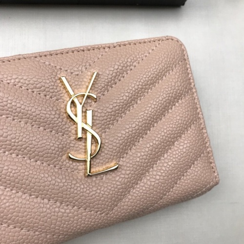 Replica Yves Saint Laurent YSL AAA Quality Wallets #553179 $45.00 USD for Wholesale