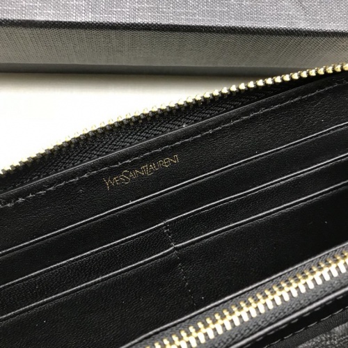 Replica Yves Saint Laurent YSL AAA Quality Wallets #553184 $45.00 USD for Wholesale